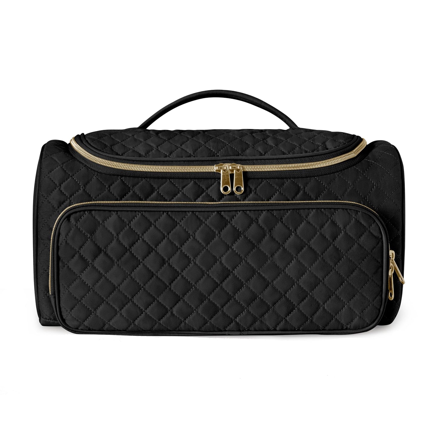 Fasrom Travel Case Compatible with Dyson Supersonic Hair Dryer and Attachments, Large Blow Dryer Storage Bag to Organize Hair Accessories for Home and Travel, Black (Patent Design, Empty Bag Only)