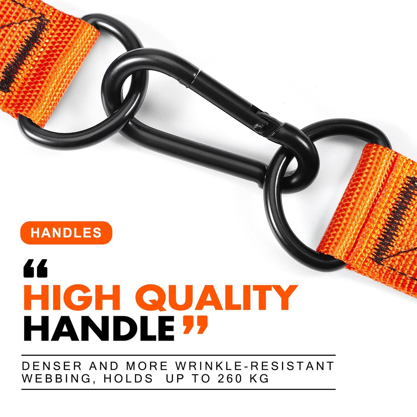 Exercise Handles, Gym Replacement Handle Attachments for Cable Machine Pulleys, Resistance Band and Strength Trainer, Pull Down Workout Accessories, Home Gym Add On Equipment