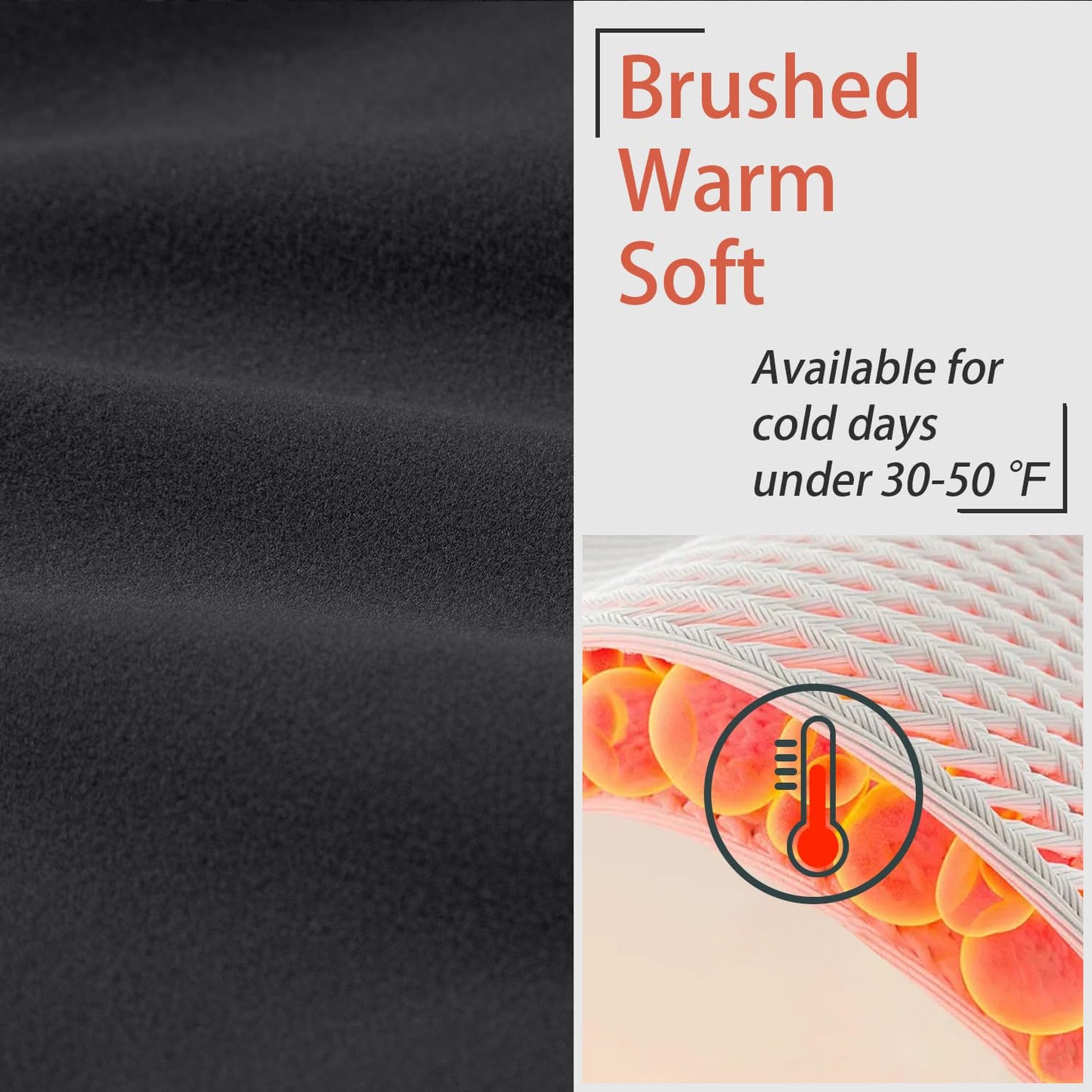 AFITNE Fleece Lined Pants Women Flare Leggings Bootcut Straight Leg Yoga Pants High Waisted Winter Warm Thermal Pants with Pockets-Brown-L