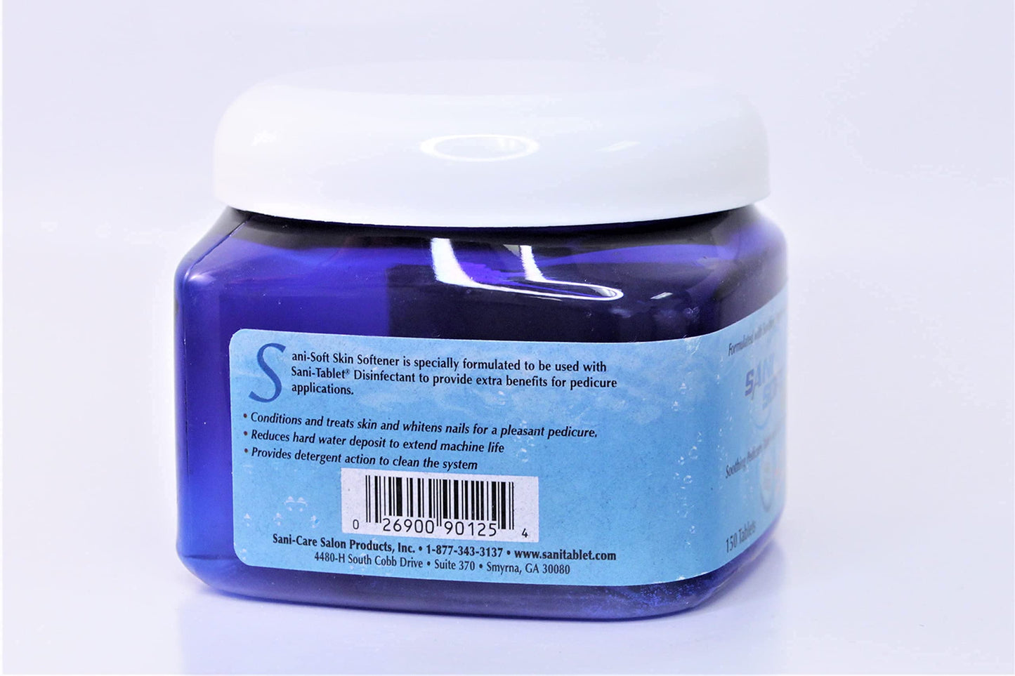 SANI CARE Sani-Soft Peppermint Formulated with Relaxing Peppermint Oil and Aloe Vera 150 Tabs SAN0200