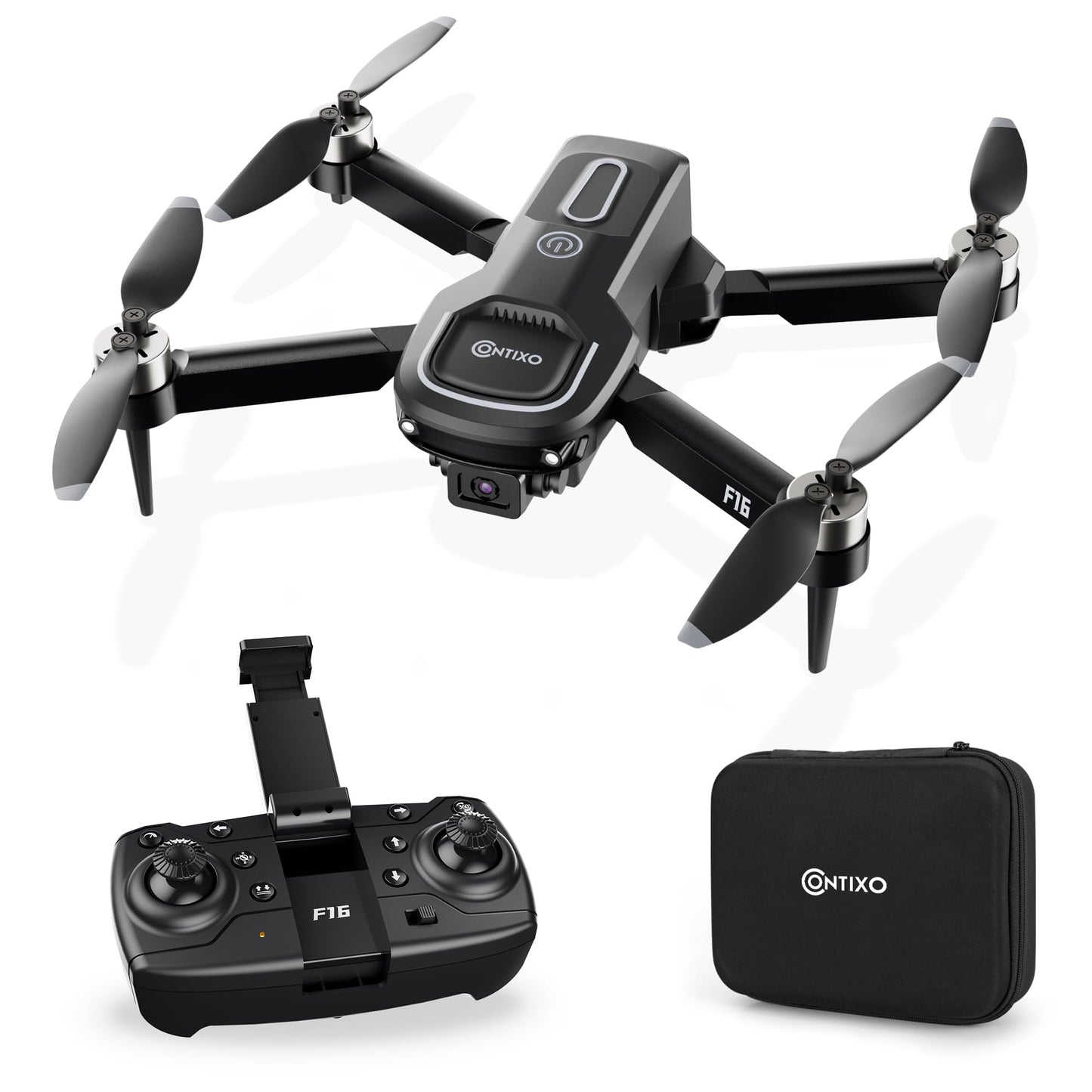 Contixo F16 Camera Drone for Kids – 1080P Dual Camera, Easy to Fly, 17 Mins Intelligent Flight Time, One-Key Takeoff/Landing – Perfect for Beginners and Young Drone Enthusiasts (Ages 14+)