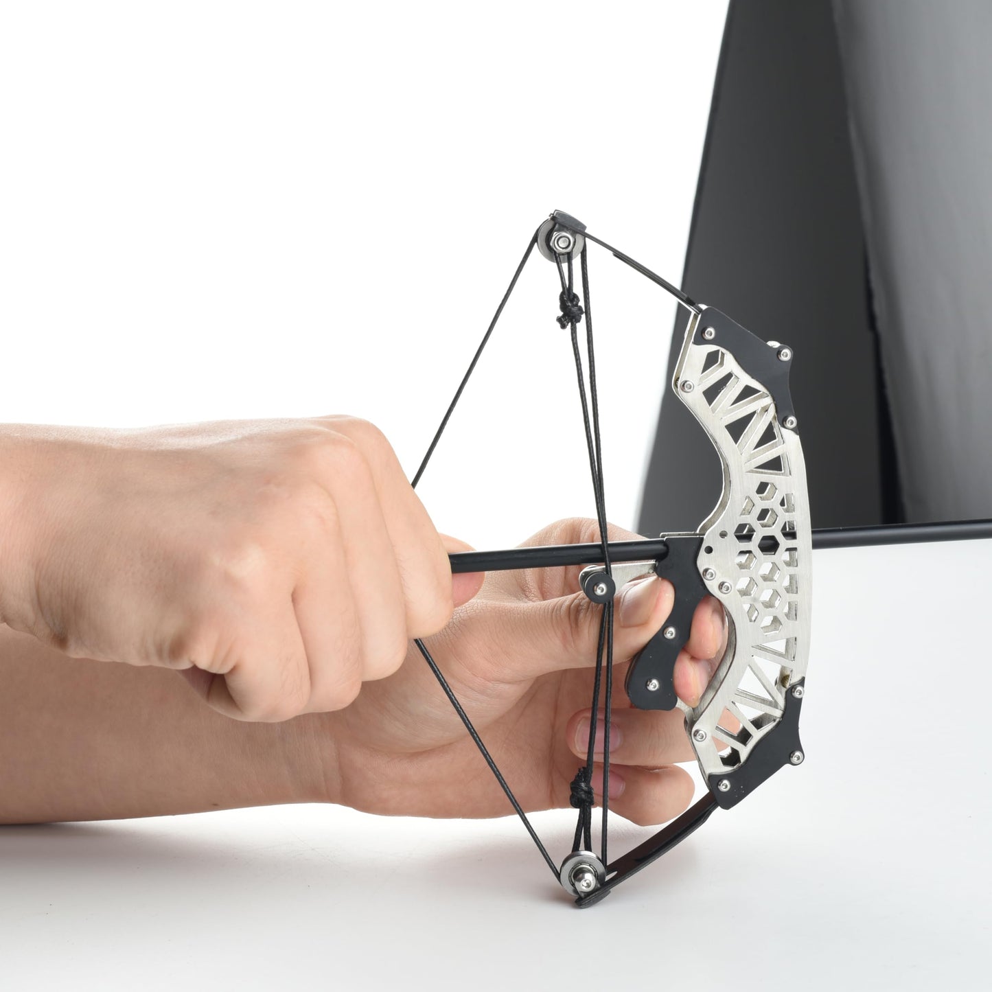 Compound Bow Archery Set Professional Competition Professional Training Outdoor Adventure Black Hexagonal Small Style