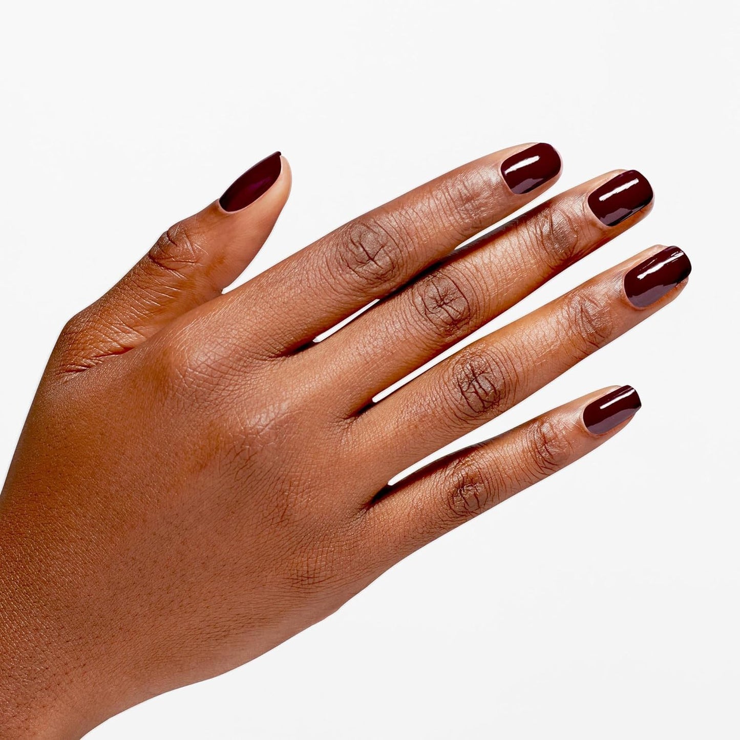 OPI Infinite Shine Raisin the Bar | Opaque Dark Red Crème Long Wear Gel Like Nail Polish | Vegan, Long Lasting, Streak Free