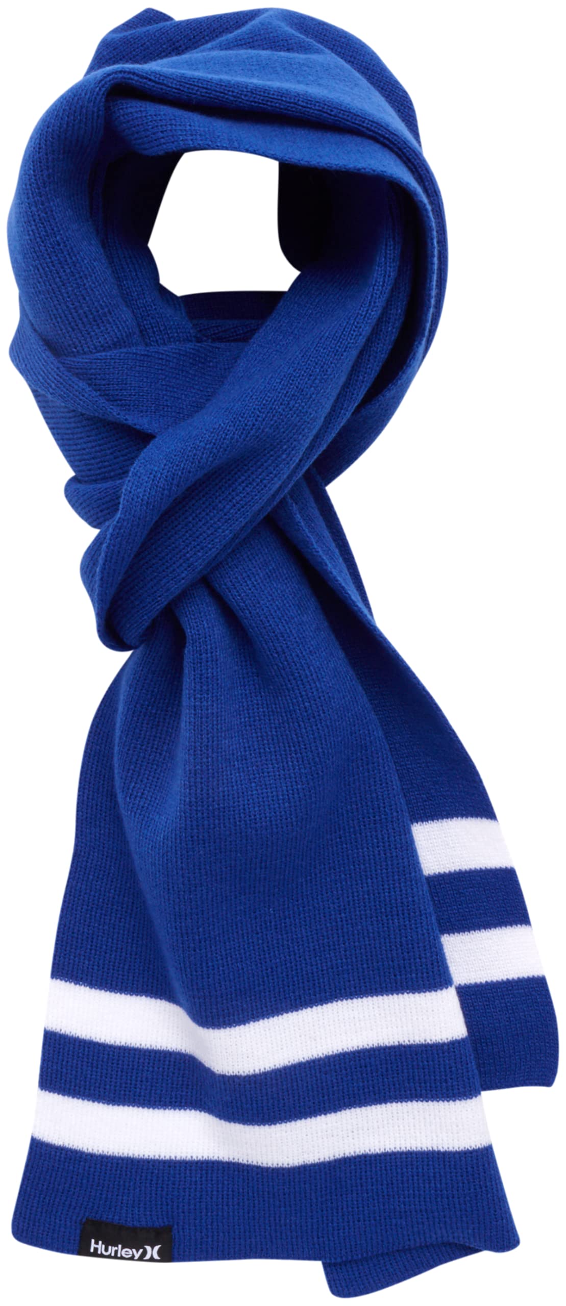 Hurley Men's Winter Hat Set - Beanie and Scarf, Size One Size, Blue