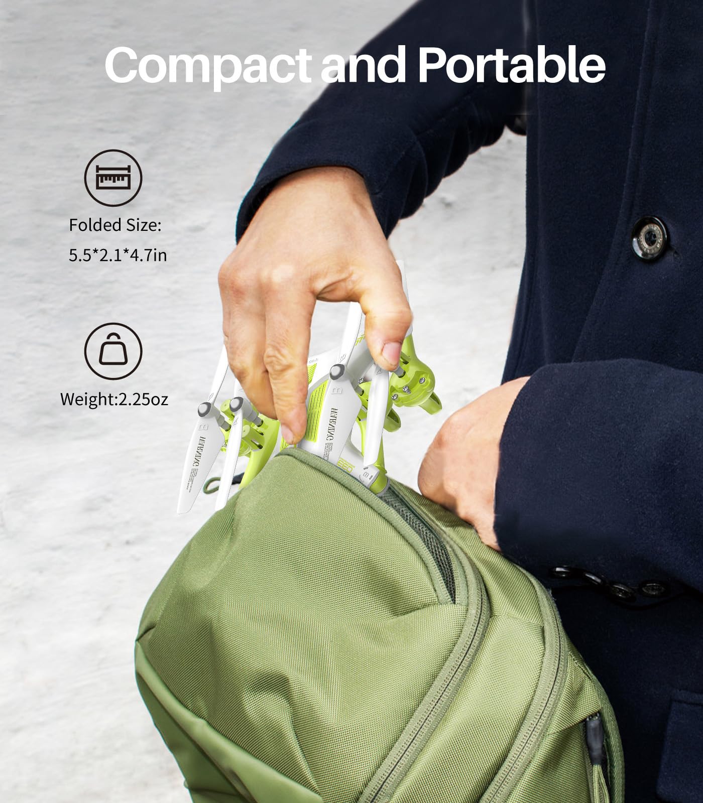 SYMA X600W Drone for Kids with 1080P HD FPV Camera Remote Control Toys Gifts for Boys Girls with Altitude Hold, Headless Mode, One Key Take-off/Landing, 3D Flips and 2 Batteries, White