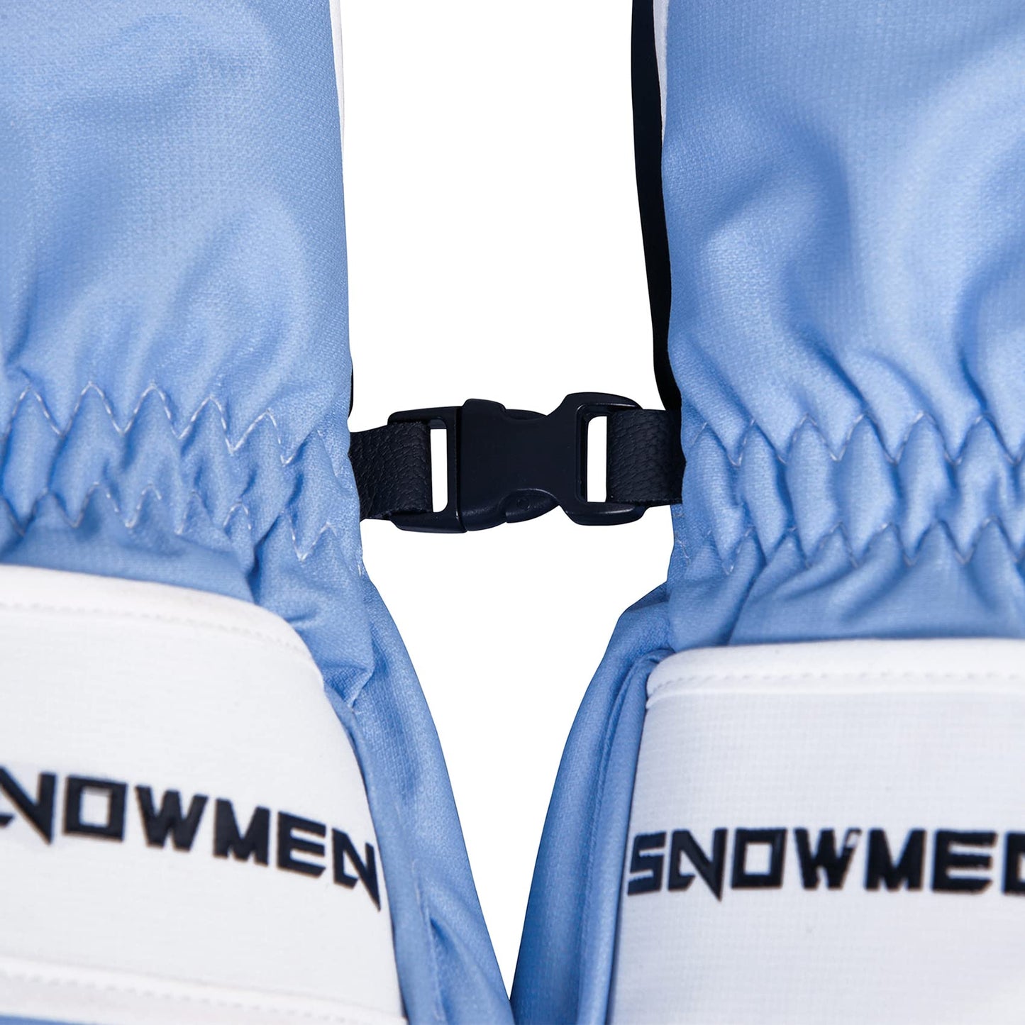 Durio Ski Gloves Women Waterproof Warm Mittens for Men Women Winter Anti-Slip Snow Gloves Snowboard Gloves Black M