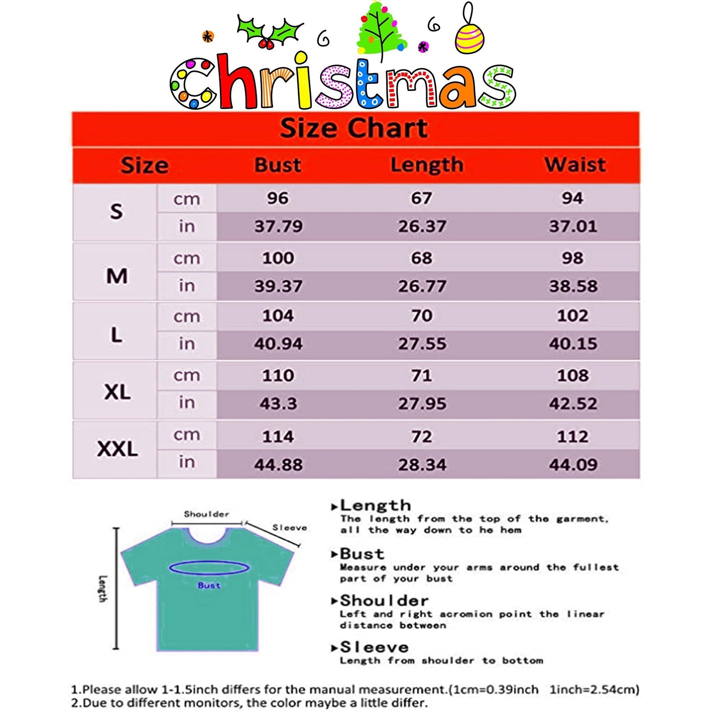 Merry Christmas Snowflake Shirt Women Xmas Winter T-Shirt Santa Family Outfit Joyful Faith Believe Blessed Top, Ink Blue S