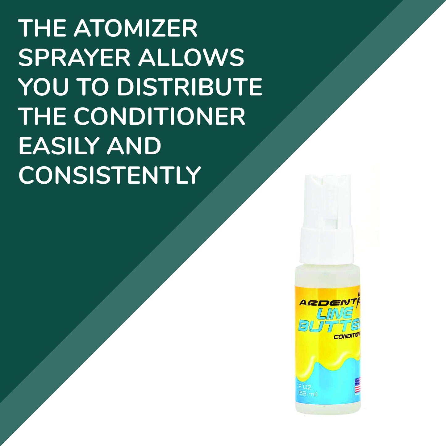 Ardent Line Butter Conditioner, 2 Ounces, Sm 7-Inch H, Yellow/Blue