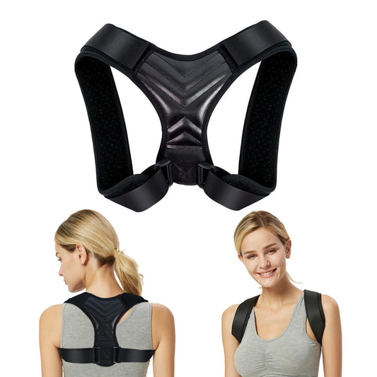 HYTAMY Posture Corrector for Men and Women - Adjustable Upper Back Brace, Breathable Back Corrector, Providing Pain Relief from Bad Posture, Waist, Neck, Shoulder, Clavicle, Back Pain (Medium)