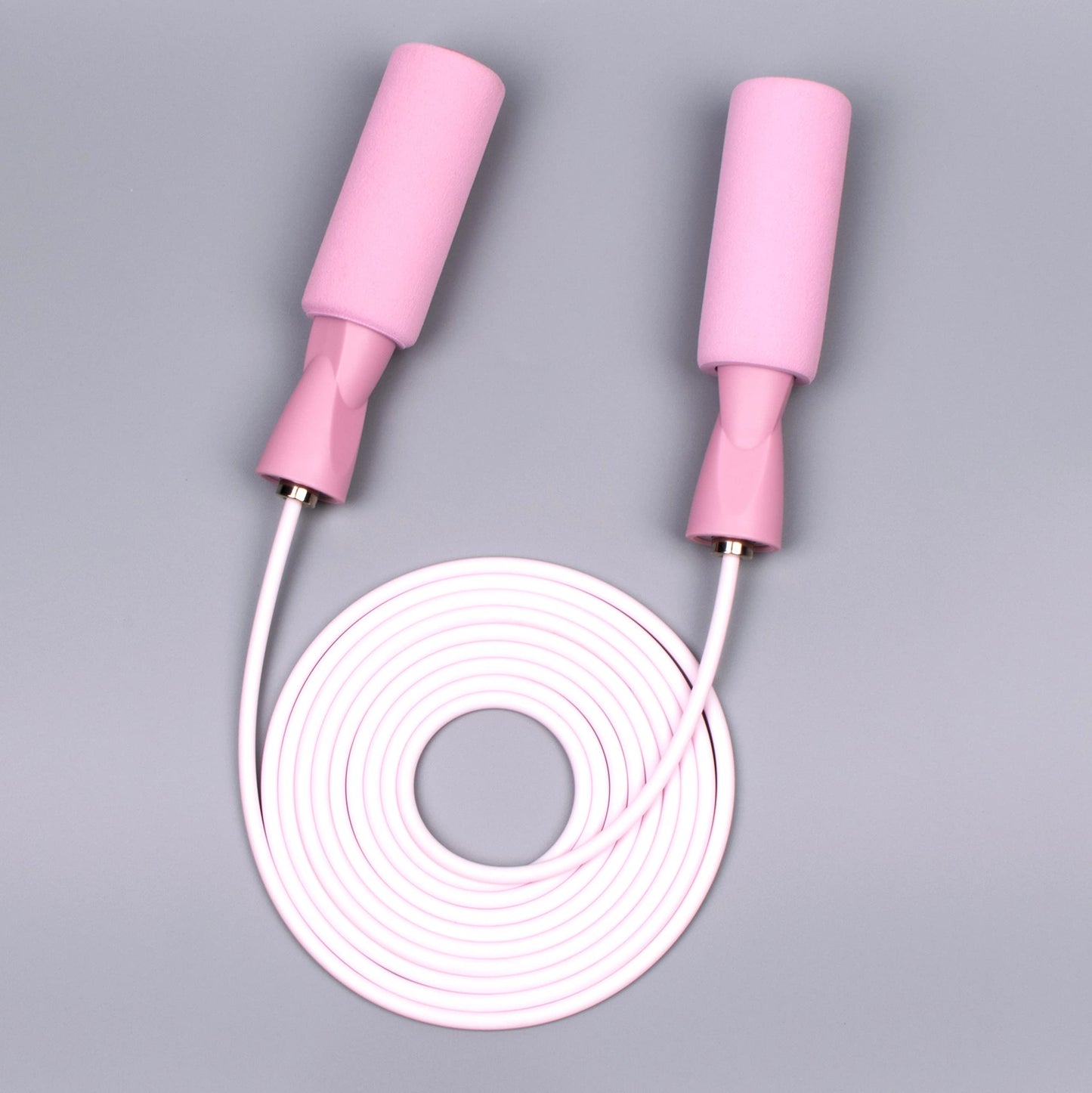 XYLsports Jump Rope for Fitness Adjustable Rope for Men, Women, and Kids Ideal for Cardio and Training Workouts (Pink)