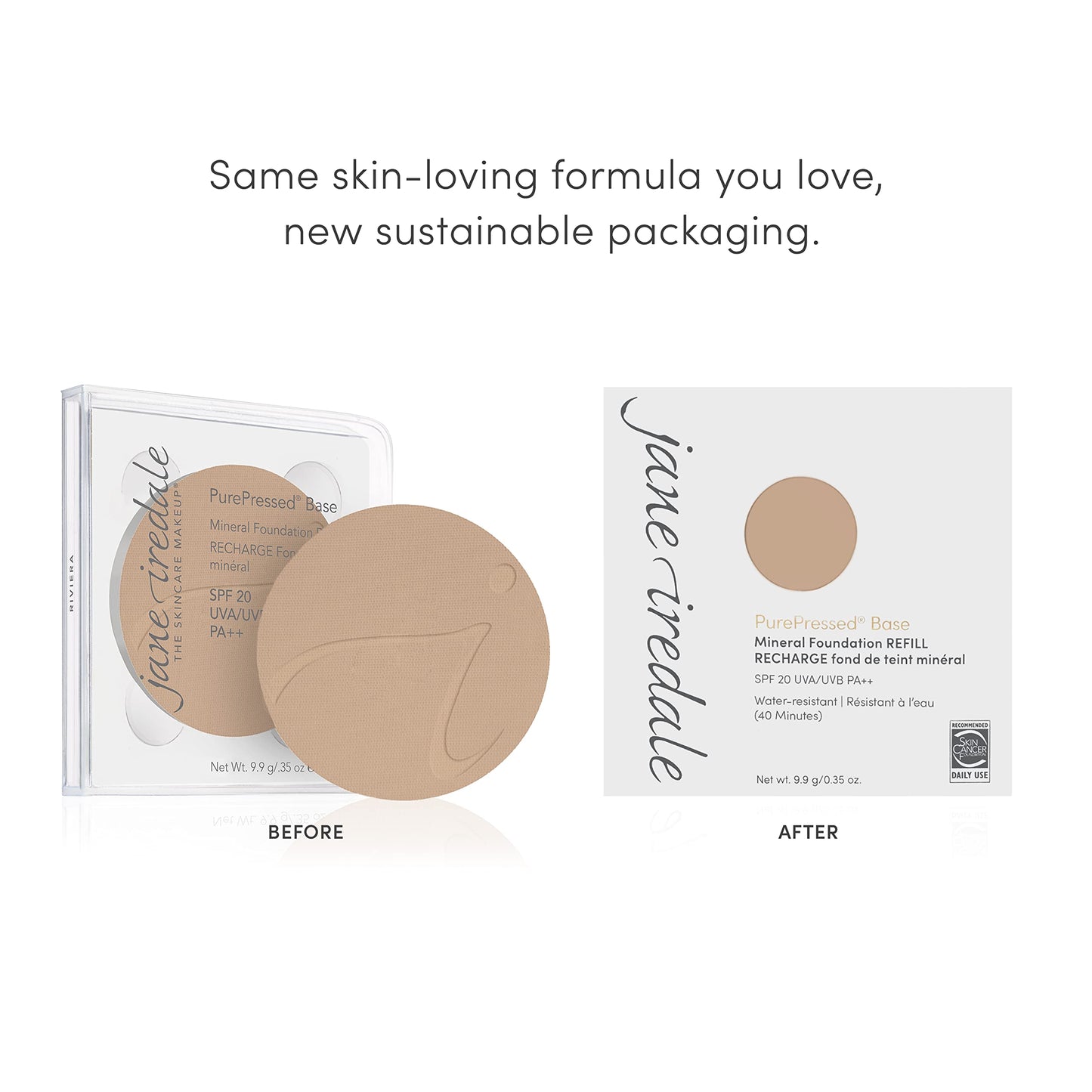 jane iredale PurePressed Base Mineral Foundation SPF 15 Broad Spectrum, Cocoa
