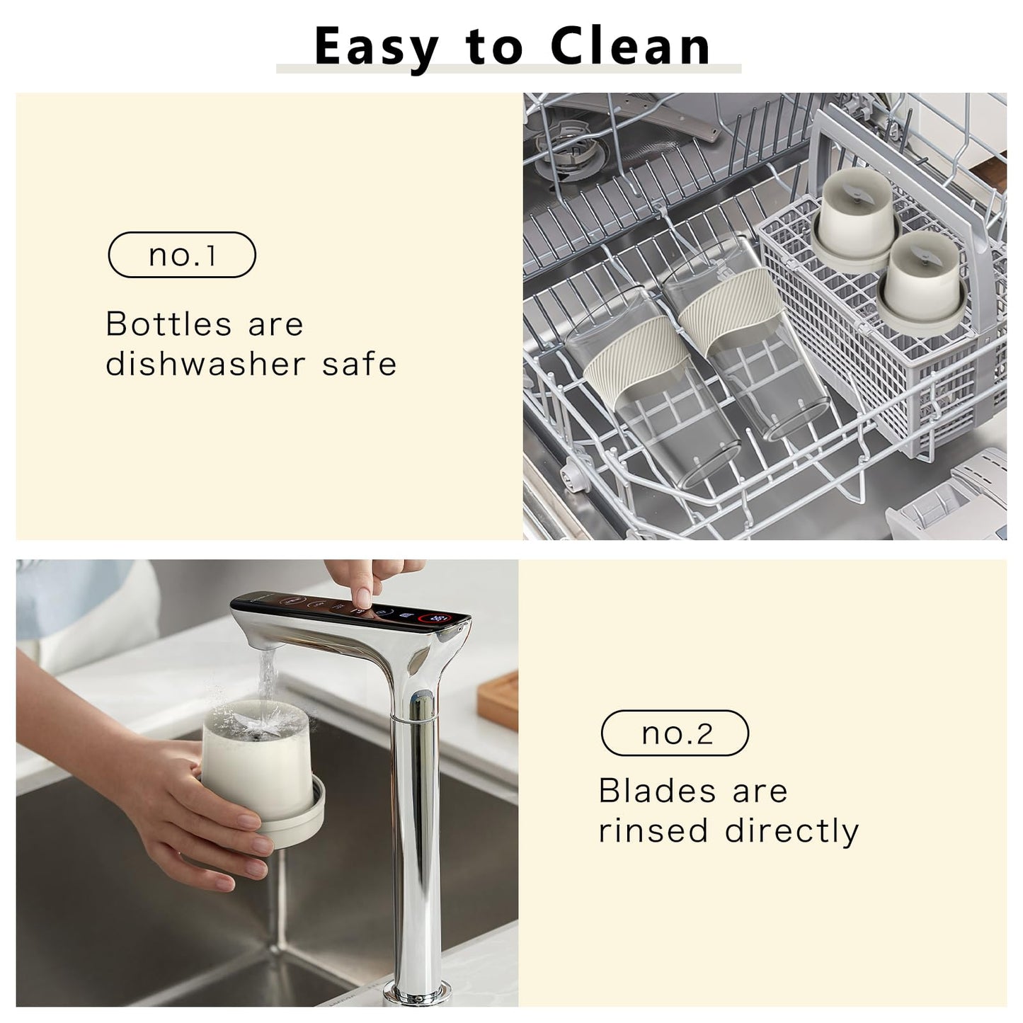 CKemu Portable Blender for Shakes and Smoothies, Rechargeable Cordless Blender Bottle, 3.5 oz, BPA Free, Dishwasher Safe, for Office, Gym, Home