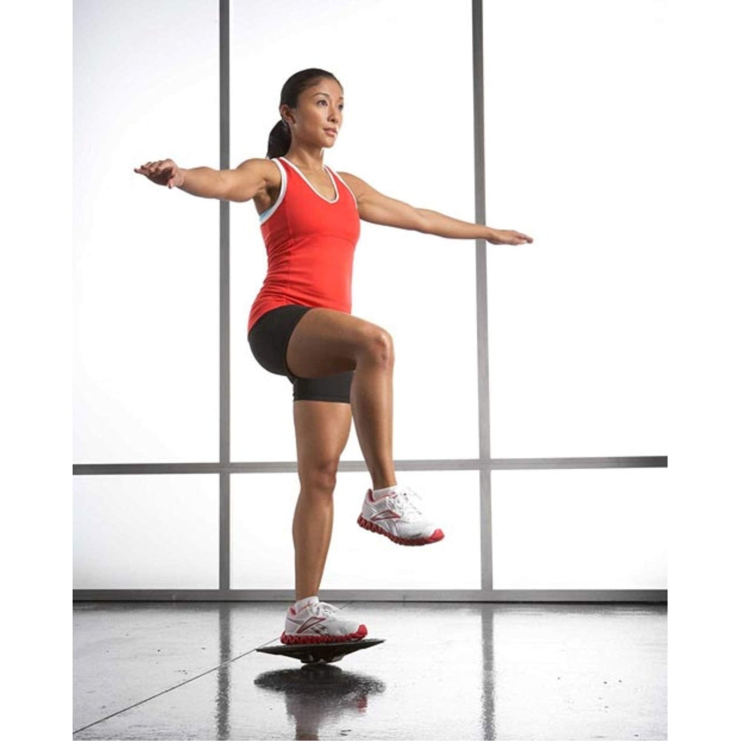 Champion Sports Gel Filled Medicine Ball (Red 2lbs)