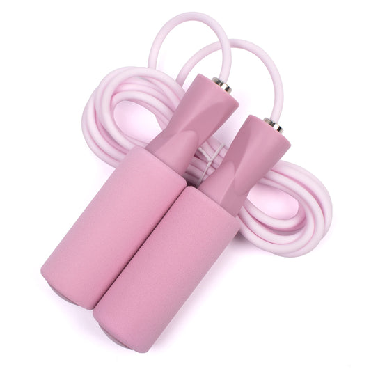 XYLsports Jump Rope for Fitness Adjustable Rope for Men, Women, and Kids Ideal for Cardio and Training Workouts (Pink)