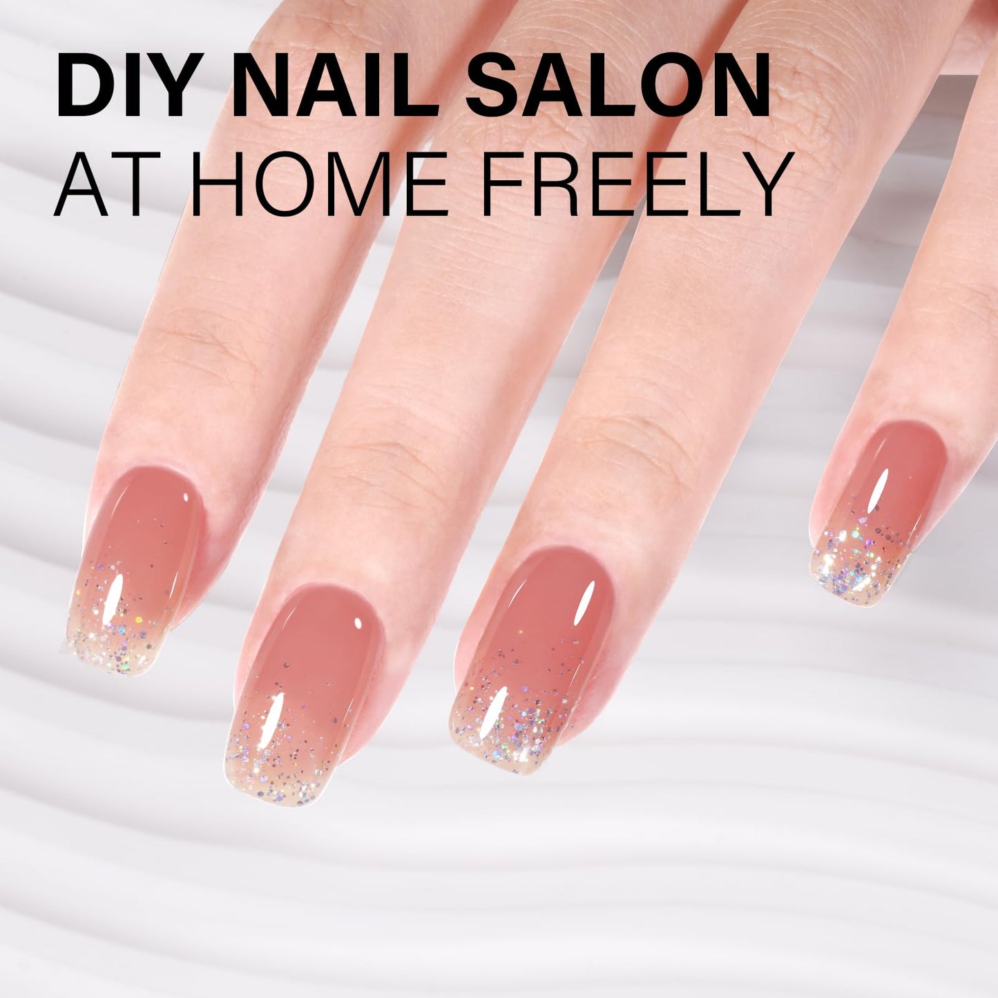 AILLSA Nude Gel Polish Tipsy Red Jelly Gel Nail Polish Sheer Neutral Color Translucent Gel Polish Long Lasting Blush Red Natural Nails Soak Off U V Gel for Nail Art at Home Valentine Gift 0.51 Oz ZD26