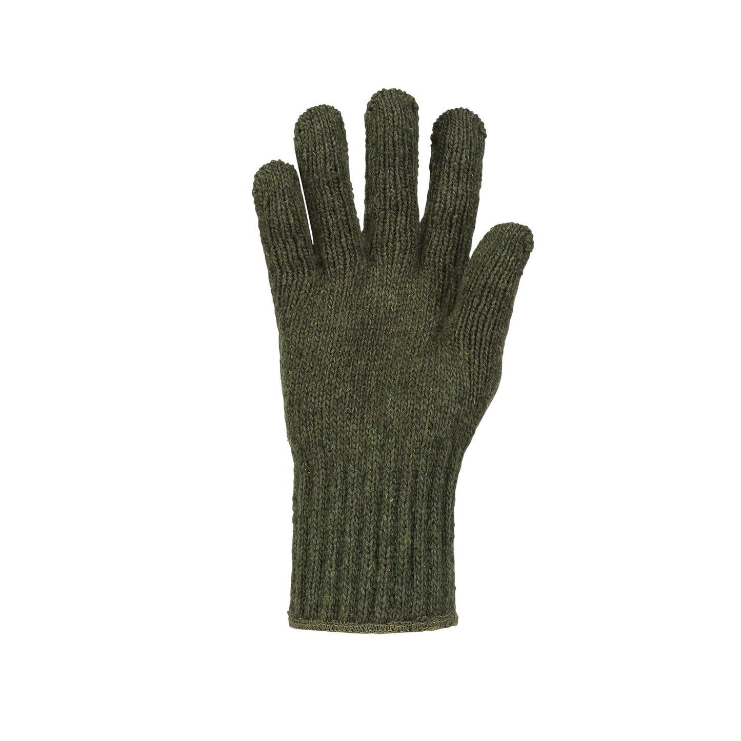 M MCGUIRE GEAR US Men's Wool Winter Gloves, Nylon Blend Glove Liners, Warm Gloves for Cold Weather, Running, Skiing, Snowboarding, and Winter Sports (Medium, OD Green)
