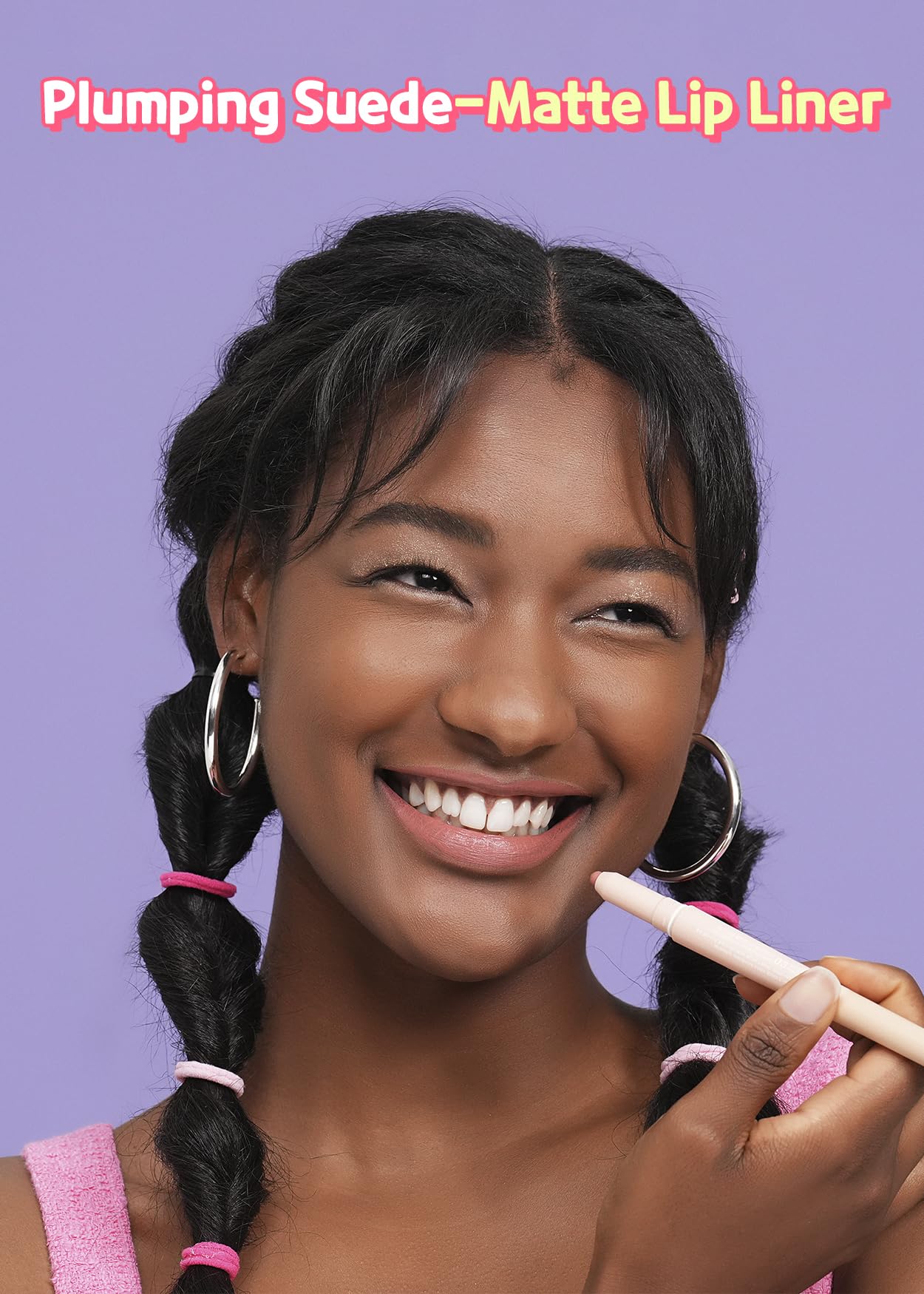 COLORGRAM All In One Over-Lip Maker 03 Peach Beige | Versatile Lip Liner & Contour with Natural Shades, Matte finish, Bigger and Fuller Lips, Plumping effect, Smooth creamy texture