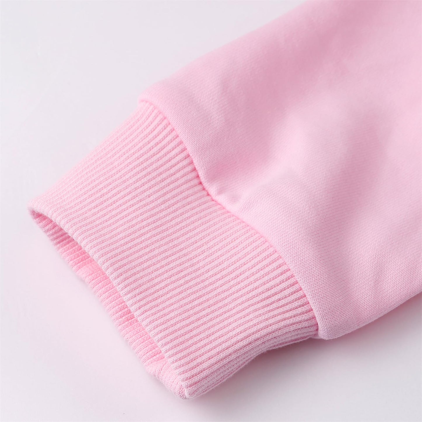 NUBEEHOHO Girls Dog Sweatshirt Toddler Girl Long Sleeve Pink Puppy Shirts Baby Girl Crewneck Pullover Sweater Tops Fall Winter Clothes 4T/8322