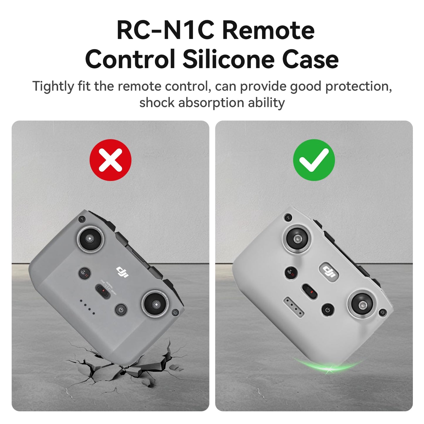 DJI Mini 4K / Mini 2 / Mini 2 SE 5-in-1 Accessories Combo, with Drone Case, Drone Landing Pad, Propeller Holder, RC-N1C Remote Control Lanyard, RC-N1C Remote Control Silicone Cover