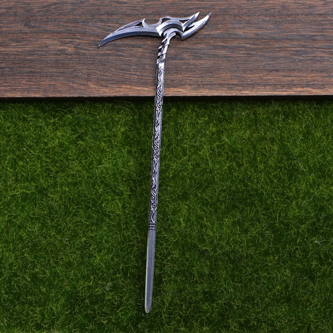 LANGHONG 2PCS Renaissance Scythe Hair Pin For Women Knot Hair Accessories Hair Styling Pins (RSAM)