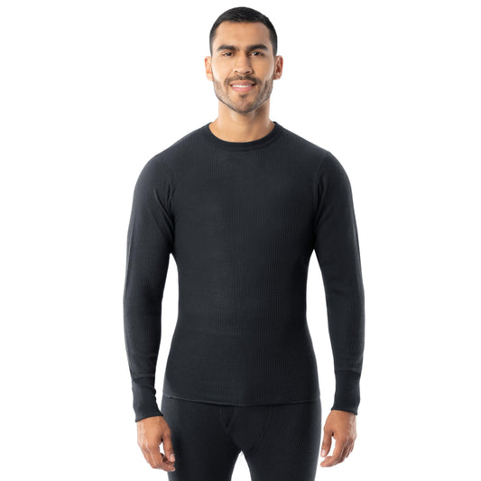Indera Heavyweight Cotton Waffle Long Johns Thermal Undershirt for Men