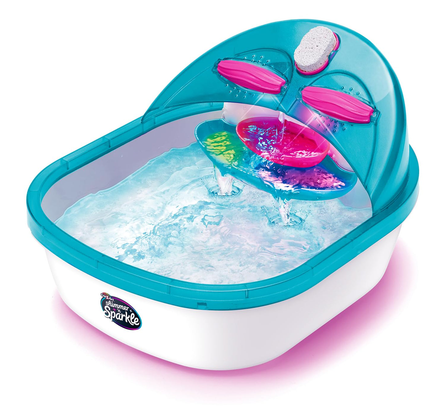 Shimmer ‘n Sparkle 6-in-1 Real Massaging Foot Spa for Kids