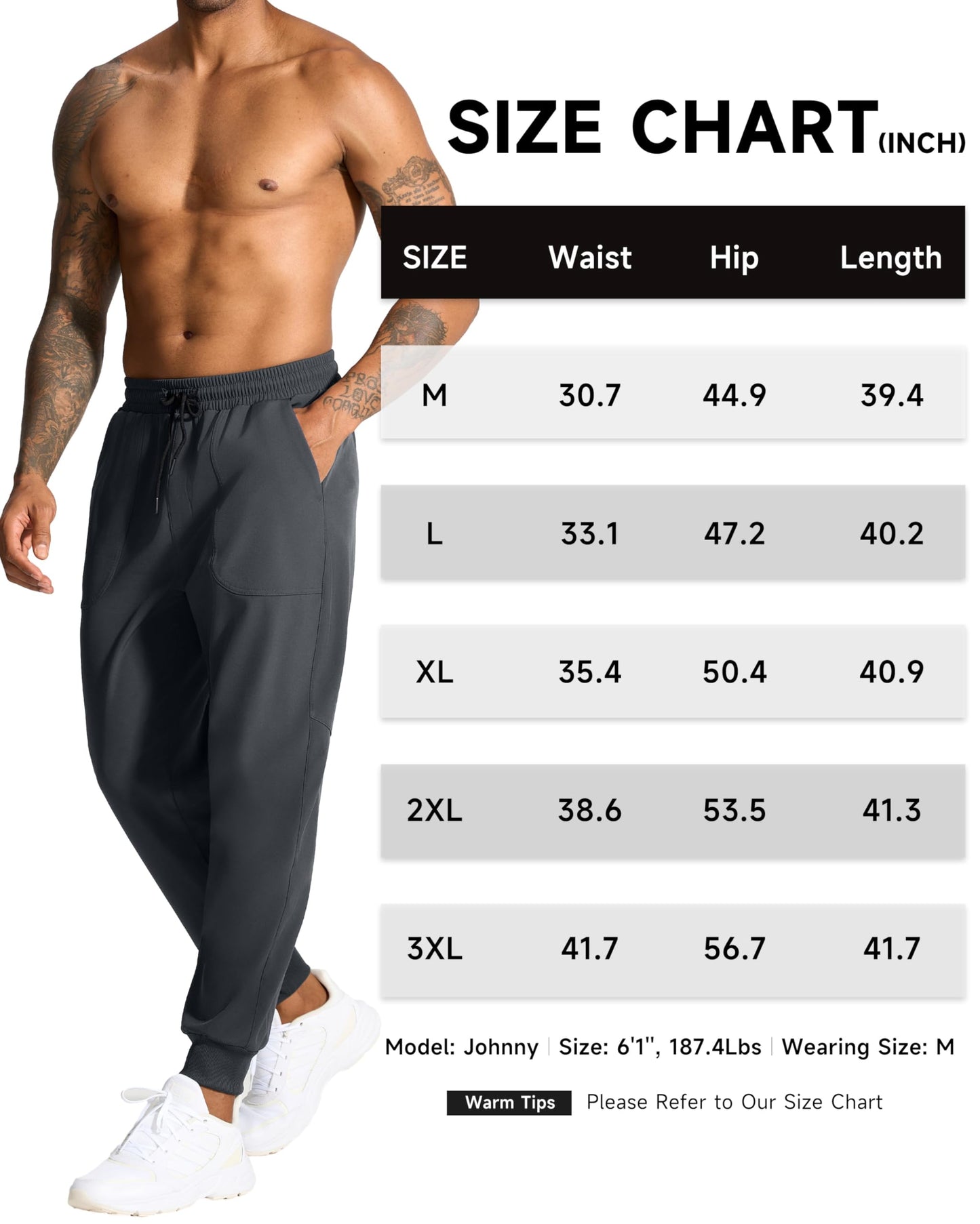 ISEEGZ Fleece Lined Pants for Men Mens Winter Joggers Sweatpants Active Track Workout Running Pants with Deep Pockets