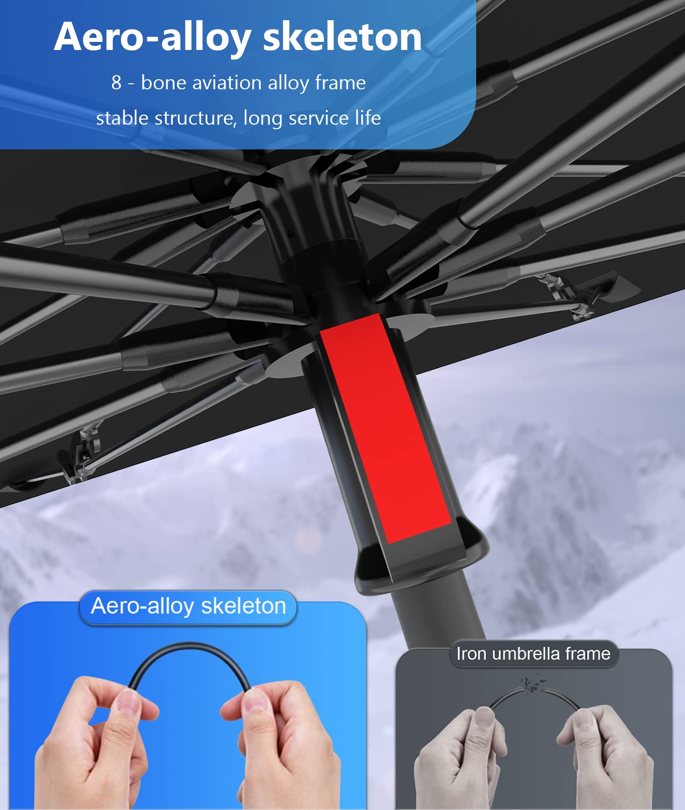 [2025 Upgrade Seamless Full Cover] Windshield Sun Shade Umbrella for Car [Nano Ice-Crystal Coating] Protect Car Interior from Sun Ray & Heat, Foldable Front Window Sunshade, Medium(57" L X 31" W)