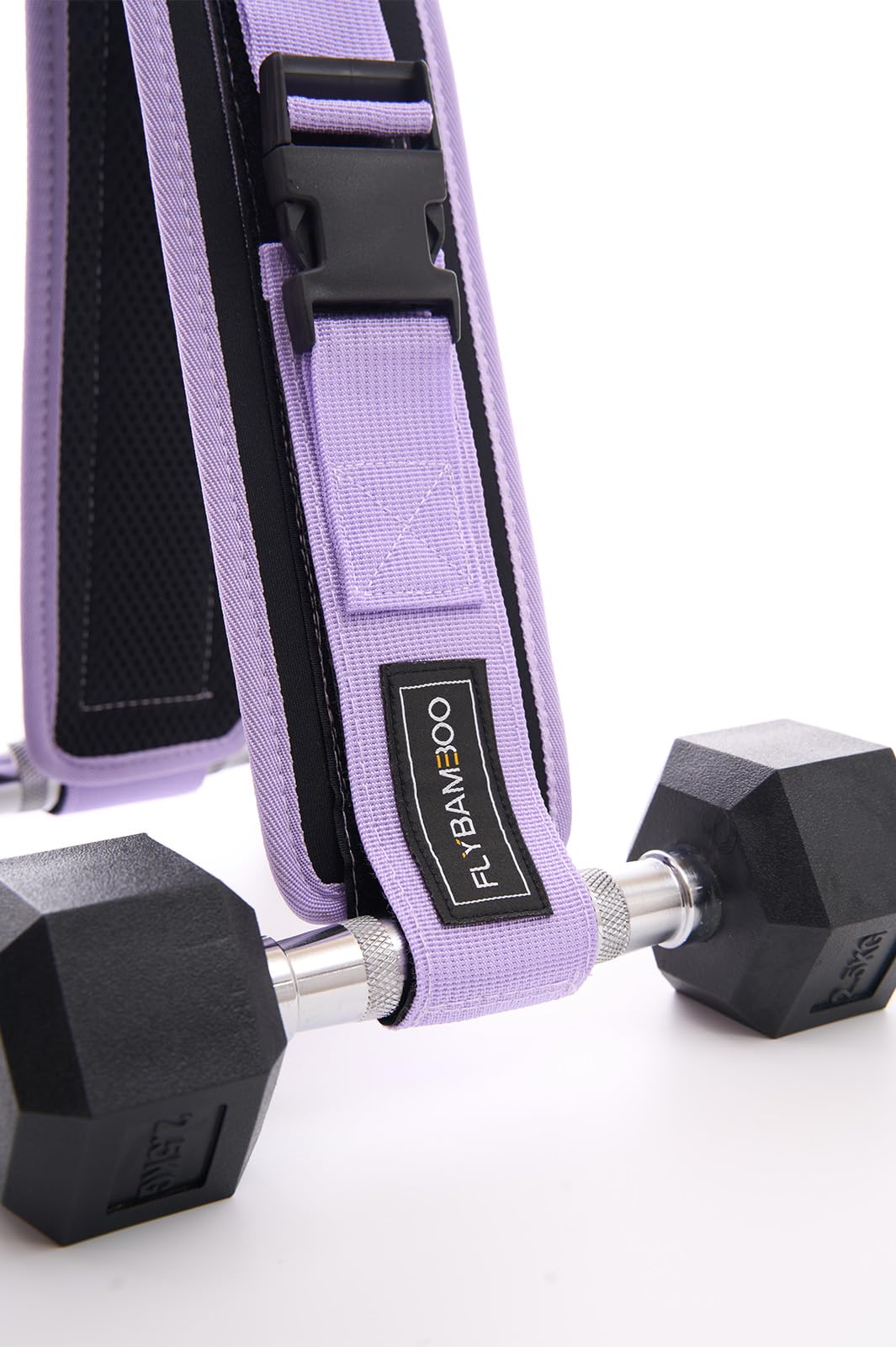Hip Thrust Belt for Dumbbells,Booty Belt for Hip Thrust Slip-Resistant Padding Purple