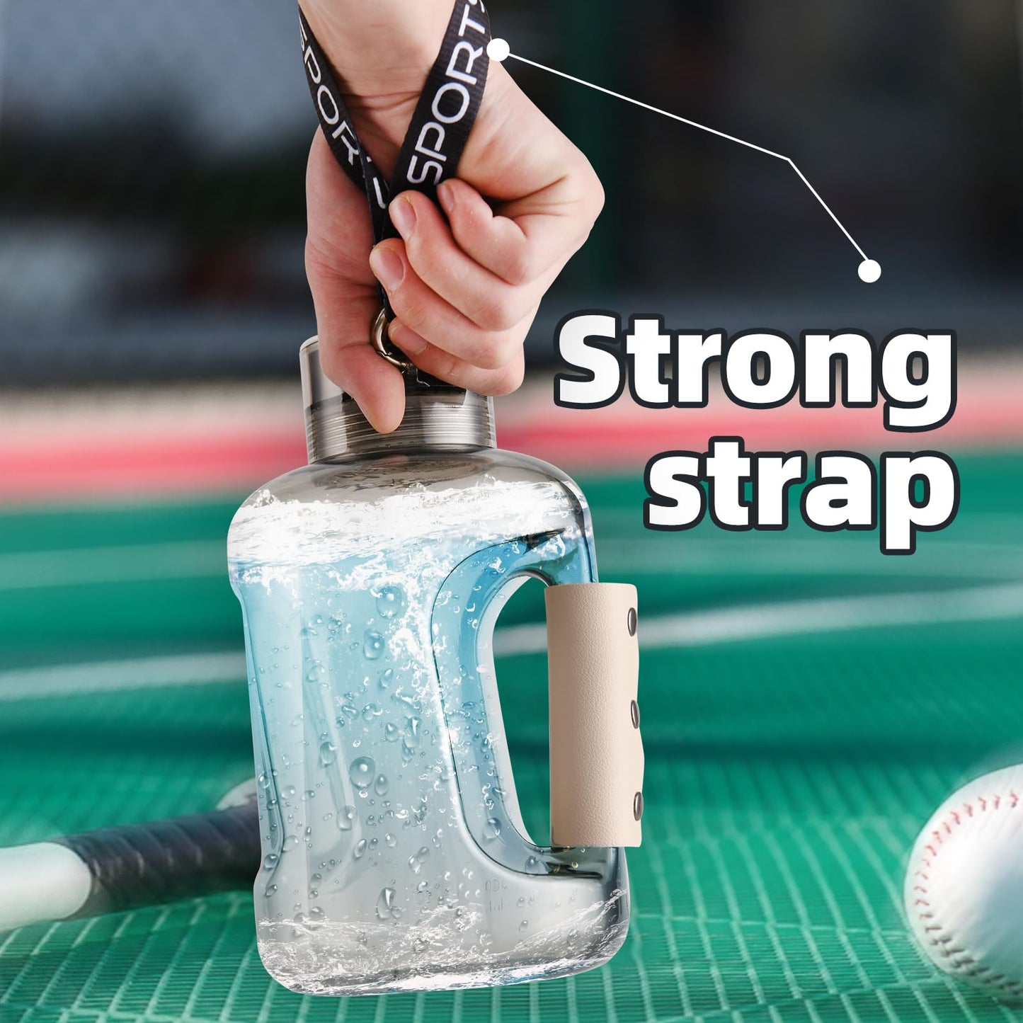 Hydrogen Water Bottle, 50oz/1.5L Large-Capacity Hydrogen Water Generator with SPE/PEM Technology, Rechargeable Hydrogen Water Ionizer, 6 Min Electrolysis for Sports Fitness Exercise Gift