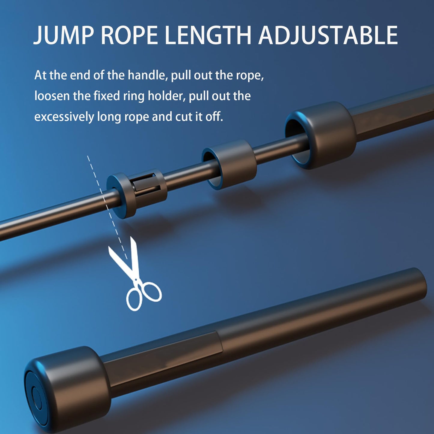 Jump Rope, Adjustable Kids Jump Rope Set, Tangle Free Skipping Rope, Lightweight Jump Ropes for Fitness, 9.2ft Pvc Jump Rope for Kids 8-12, Women, Men - Jumping Rope for Workout (4 pack)