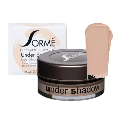 Sorme Cosmetics Eyeshadow Primer Under Shadow (0.18 oz), Hydrating Eye Primer Base for Crease Proof Eye Makeup, Under Eye Corrector, Cruelty Free Cream Eyelid & Under Eye Corrector