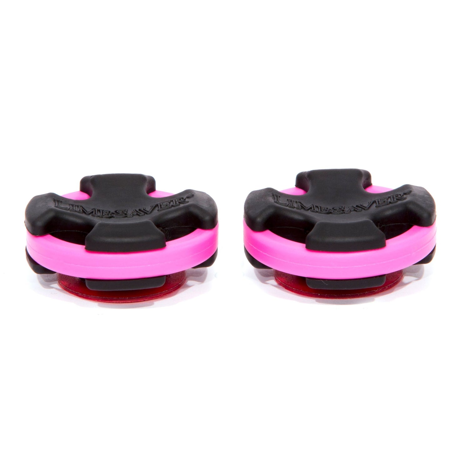 LimbSaver Broadband Dampener for Solid Limb Compound Bows, Pink, 2-Pack