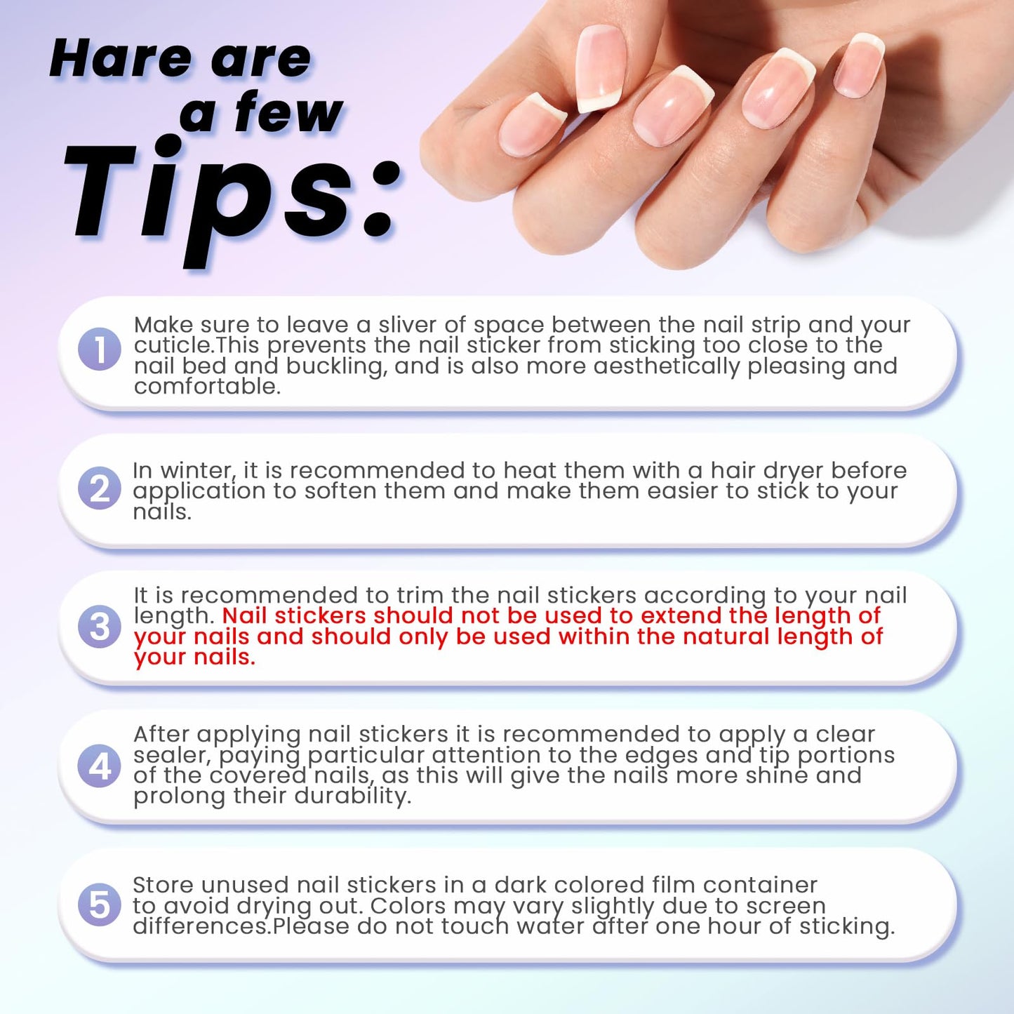 OAUEE Semi Cured Gel Nail Strips | 20 Gel Nail Stickers | Gel Nail Stickers with UV Light Required | Salon Quality, Easy Application and Removal（Flesh Pink Color）