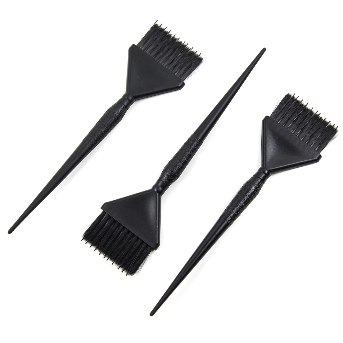 Classic Hair Color Brushes with Built-In Comb - 3 Tint Applicators for Salon Hair Coloring