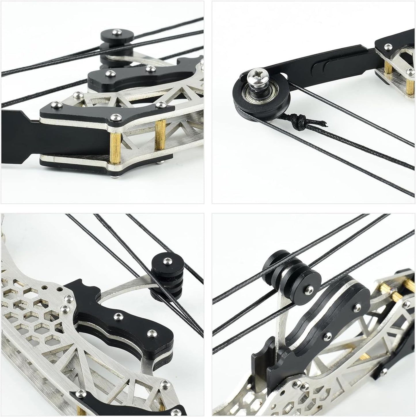 Compound Bow Archery Set Professional Competition Professional Training Outdoor Adventure Black Hexagonal Large Style