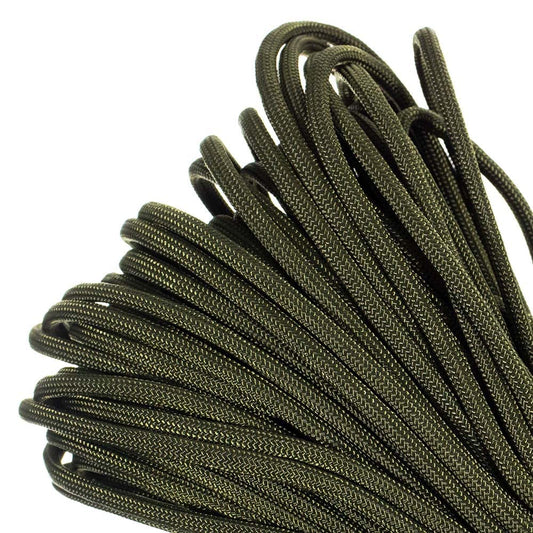 Paracord Planet Genuine Type III 550lb Paracord – Nylon Cord in Solid, Multi, and Reflective Colors – Olive Drab (10 ft)