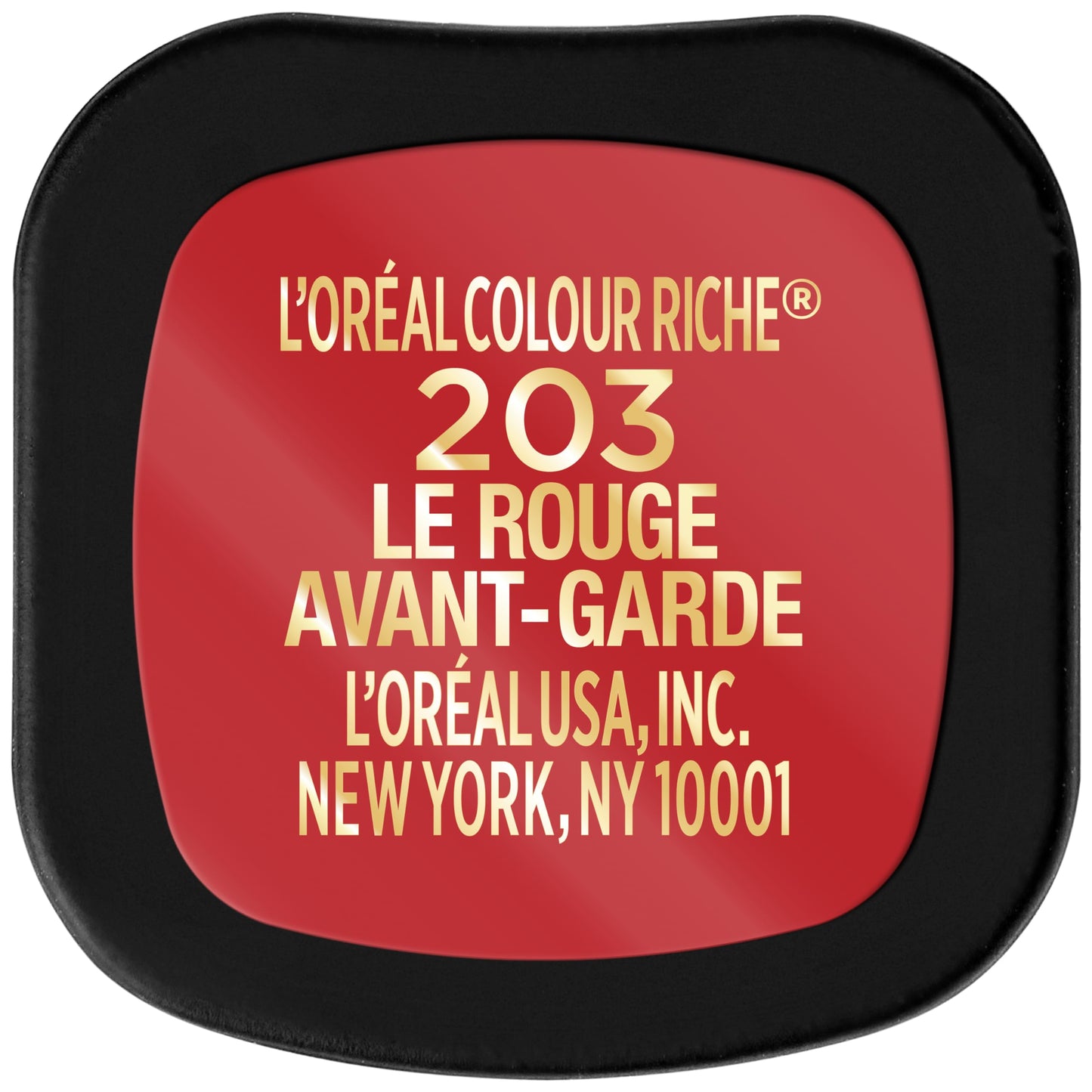 L'Oreal Paris Colour Riche Intense Volume Matte Lipstick, Lip Color Infused with Hyaluronic Acid for up to 16hr All Day Comfort, Le Rouge Avant-Garde, 0.06 oz