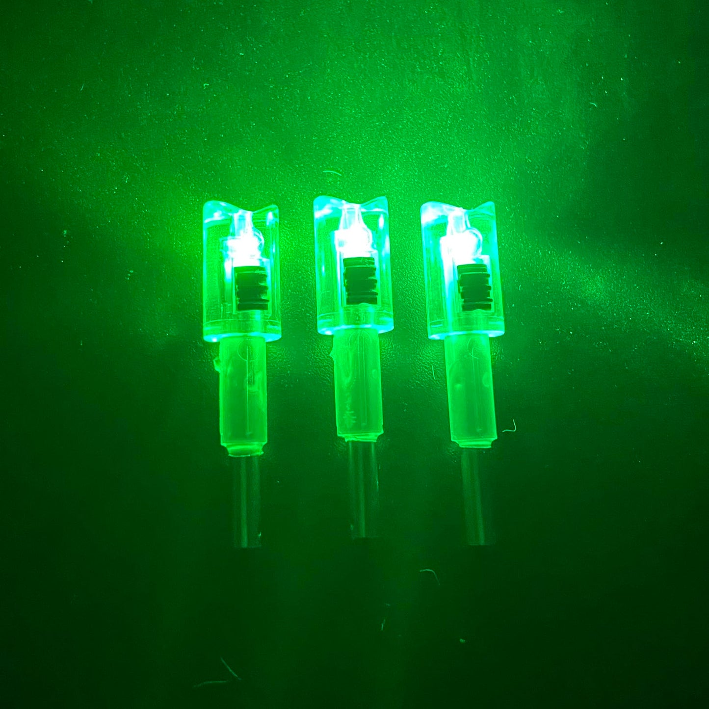 KEAUP 6/3 Pack Lighted Nocks for Crossbow Bolts with .285”/.297”/.300”/.305” Bushings High-Visibility Crossbow Lighted Nocks, On/Off Switch Included