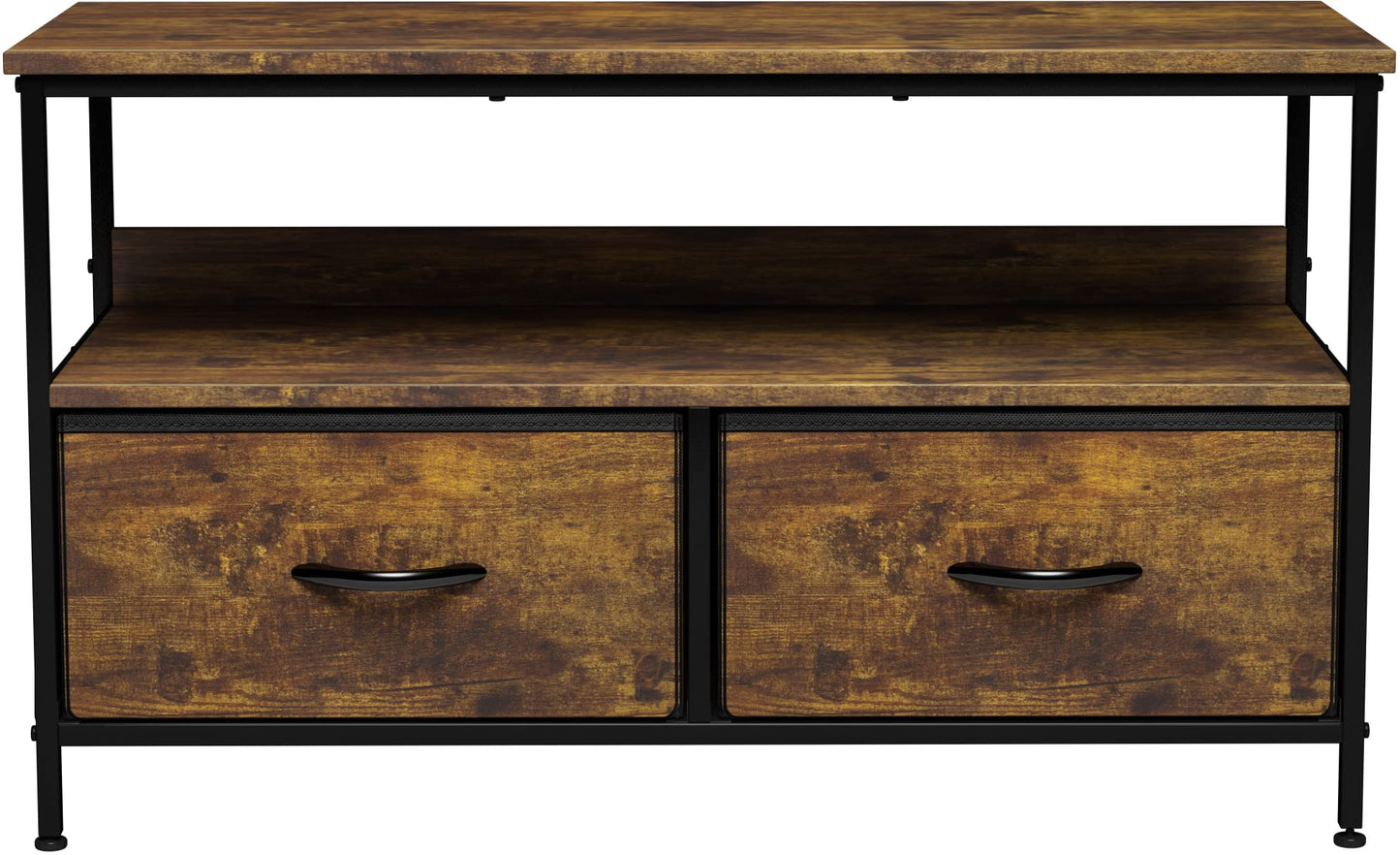 Sorbus TV Stand Dresser with 2 Drawers - Television Riser Chest with Storage - Bedroom, Living Room, Closet, & Dorm Furniture
