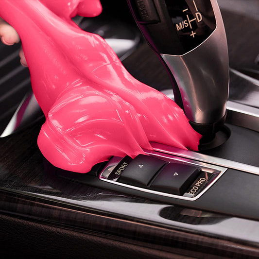 PULIDIKI Car Cleaning Gel for Car Cleaning Putty Car Putty Auto Detailing Tools Car Slime Cleaner Dust Cleaning Gel for Car Cleaning Supplies Car Essentials Car Gifts Car Accessories for Women Pink