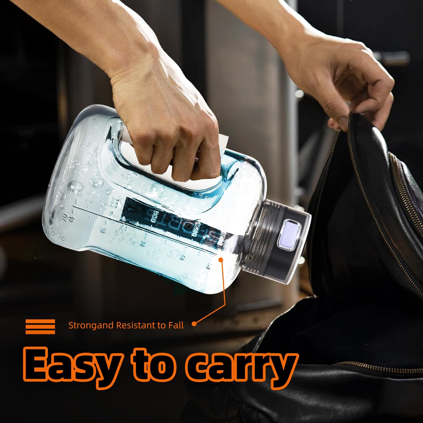 Hydrogen Water Bottle, 50oz/1.5L Large-Capacity Hydrogen Water Generator with SPE/PEM Technology, Rechargeable Hydrogen Water Ionizer, 6 Min Electrolysis for Sports Fitness Exercise Gift