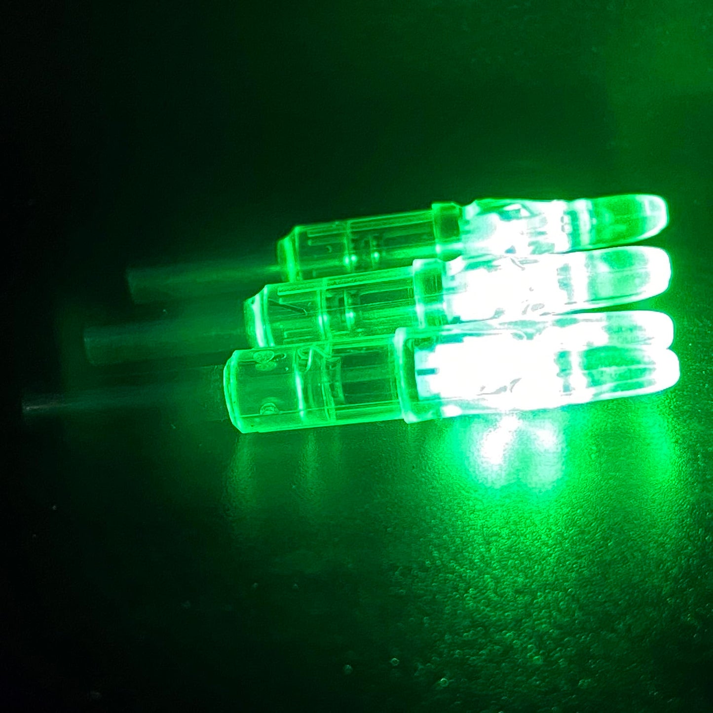 KEAUP 12-Pack or 6-Pack S Lighted Nocks for Arrows .244/6.2mm Lighted Arrow Nocks for Archery Hunting, Screwdriver Included