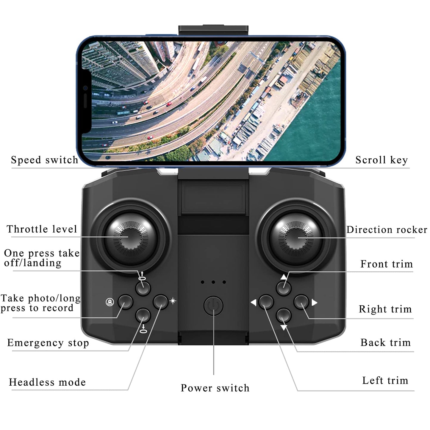 3T6B Small Drones for Kids 8-12, Mini Drone 4K Dual Camera with 3D Flips, Altitude Hold, Headless Mode, Gesture Operation, Gravity Sensor, 2.4Ghz Foldable RC Quadcopter Drone for Beginner and Kids