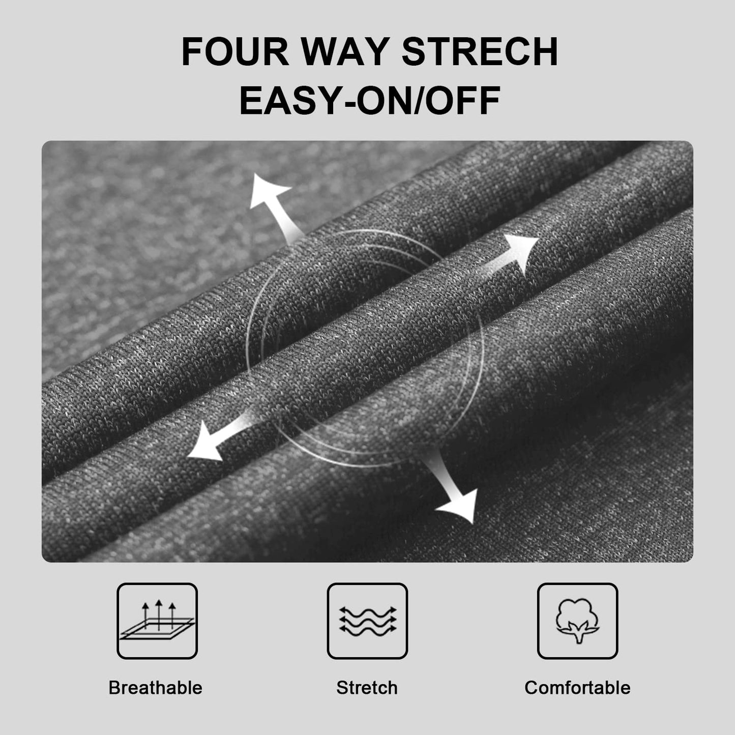 Women's Fleece Lined Leggings Winter High Waisted Soft Stretch Thermal Warm Workout Yoga Pants Grey L