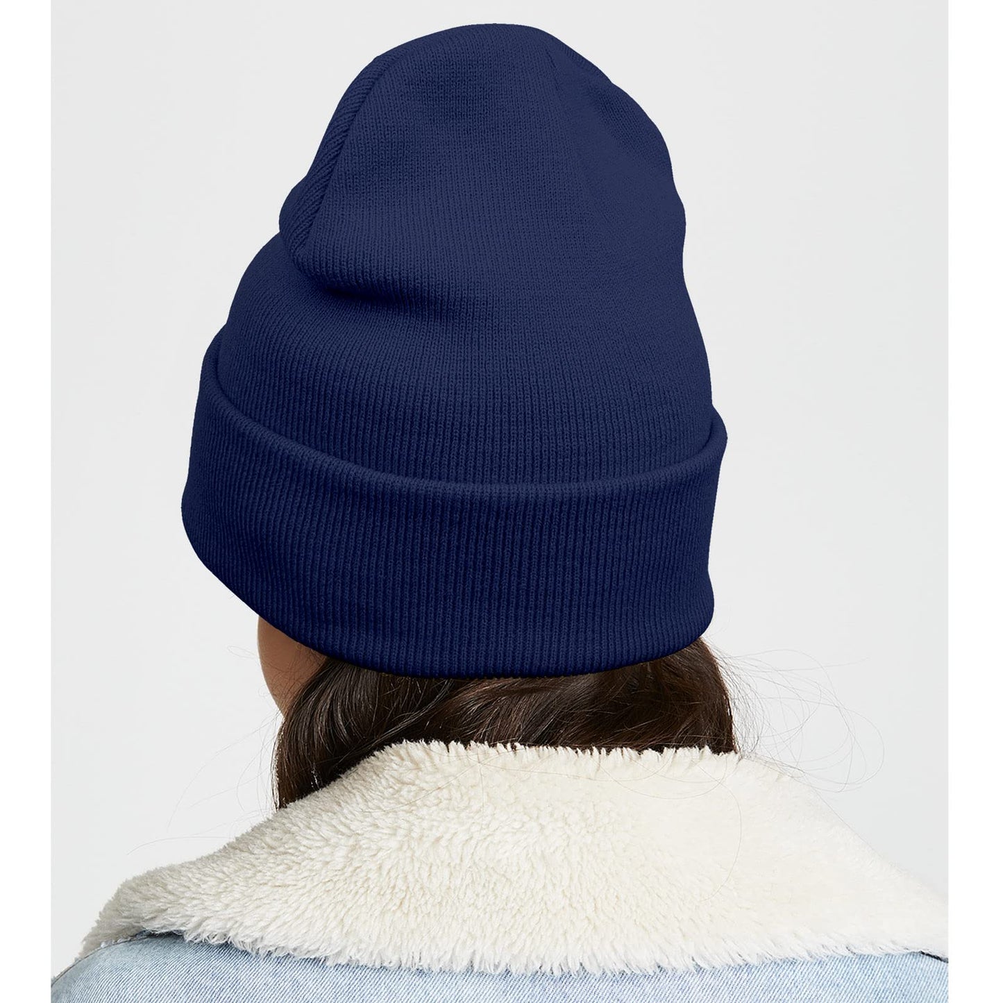 Kneenow Beanie for Men Women Winter Hats Apparel Gifts Blue