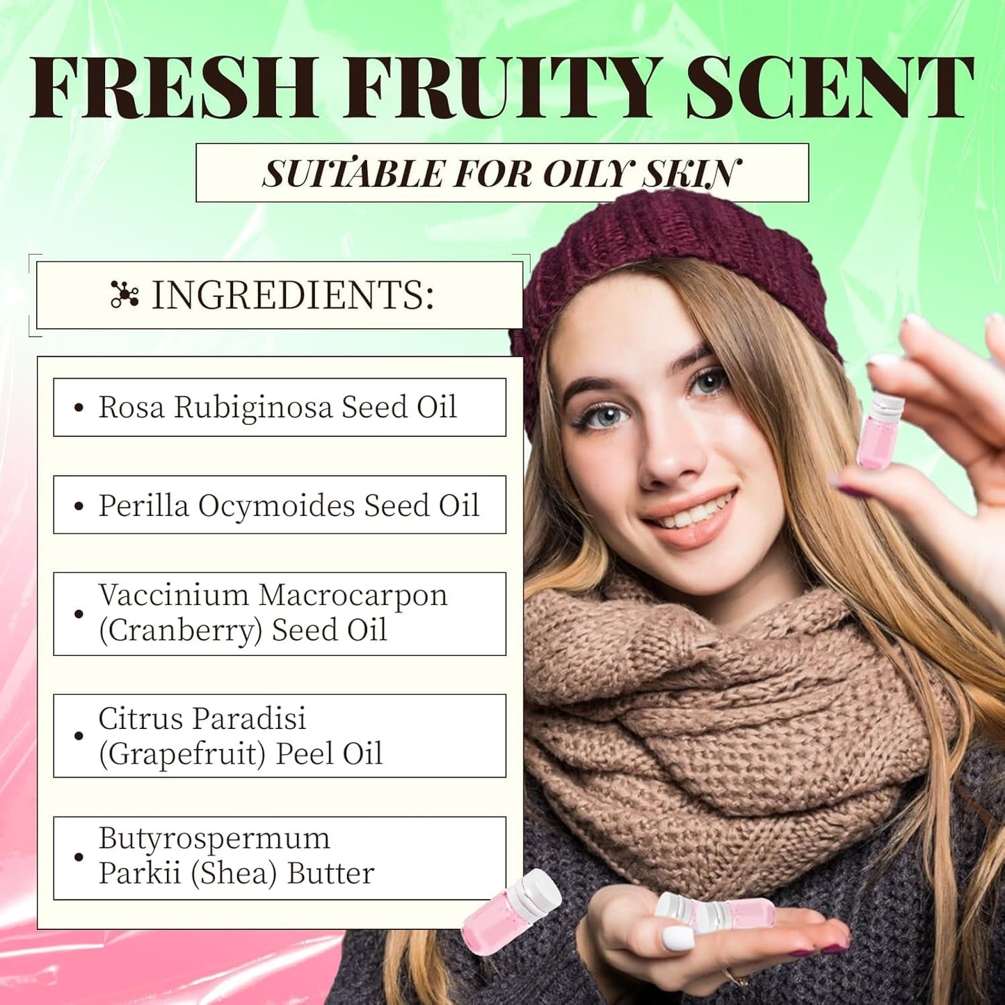 Cisto Makeup Remover Oil Mini, Cisto Cleansing Oil Mini Makeup Remover, Portable Facial Cleansing Oil, Nourishing and Gentle Cleansing Oil for All Skin Types (Rose 20 capsules)