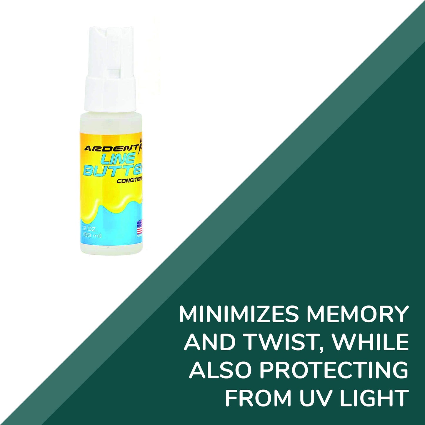 Ardent Line Butter Conditioner, 2 Ounces, Sm 7-Inch H, Yellow/Blue