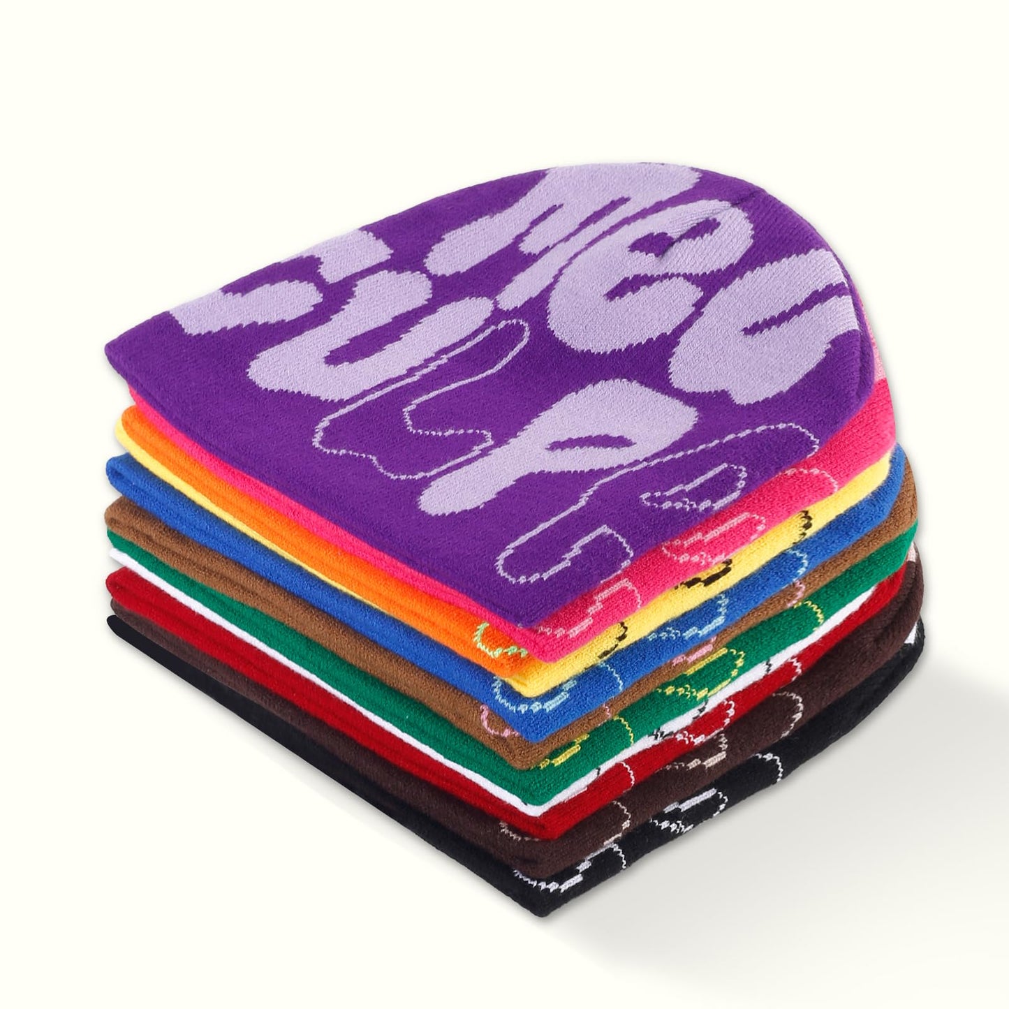 HH HOFNEN Beanie Hat for Women Y2K Knit Skull Cap MEA Culpa Beanie Winter Hat Slouchy Warm Hat Men