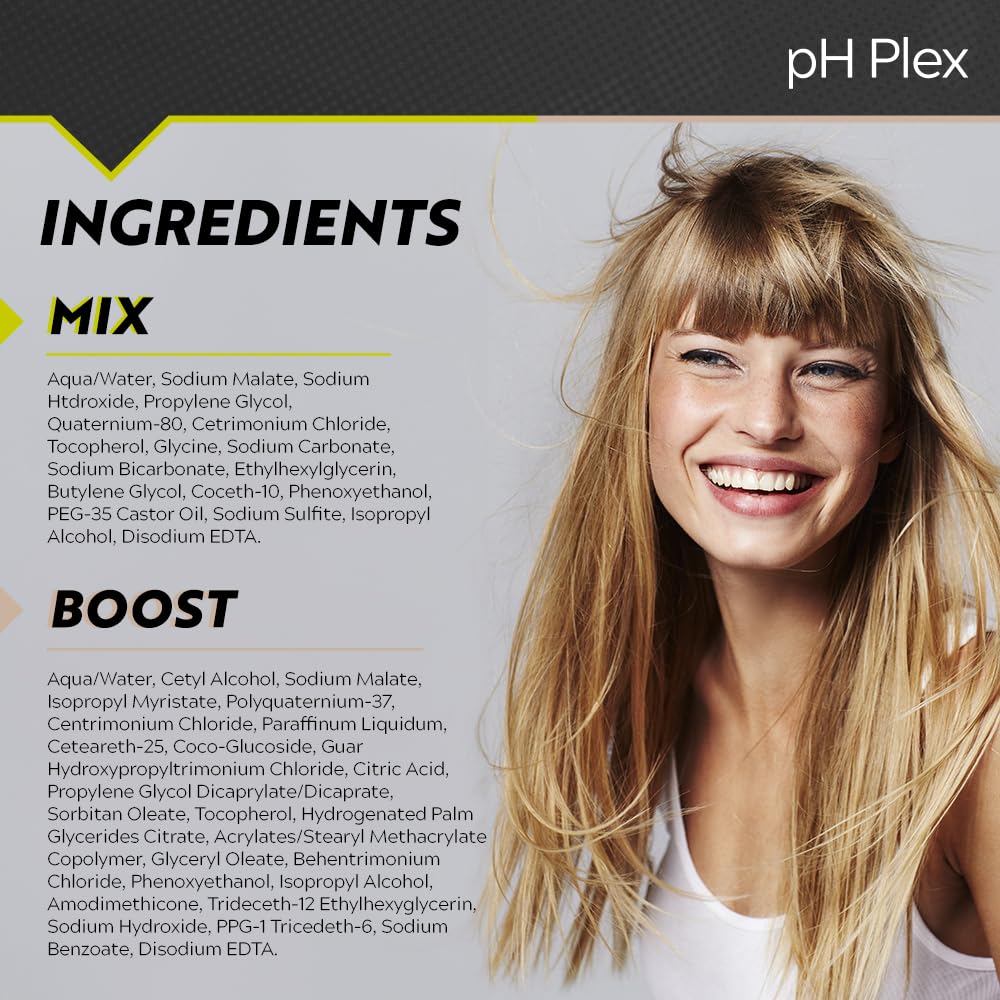 pH Plex Steps 1&2 Protect & Repair Hair Care Treatment - Use with Home Hair Color & Bleach Products - Salon Quality Professional Results at Home - Value Pack (10 Sachets of Steps 1 & 2)